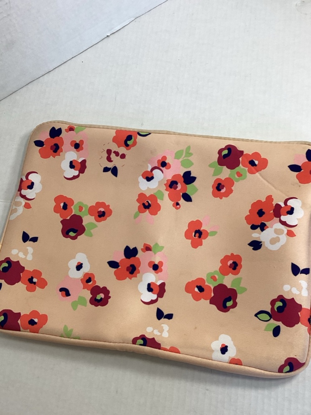 TARGET Peach Floral Laptop Sleeve - Women’s Laptop Case fits 14 in laptop